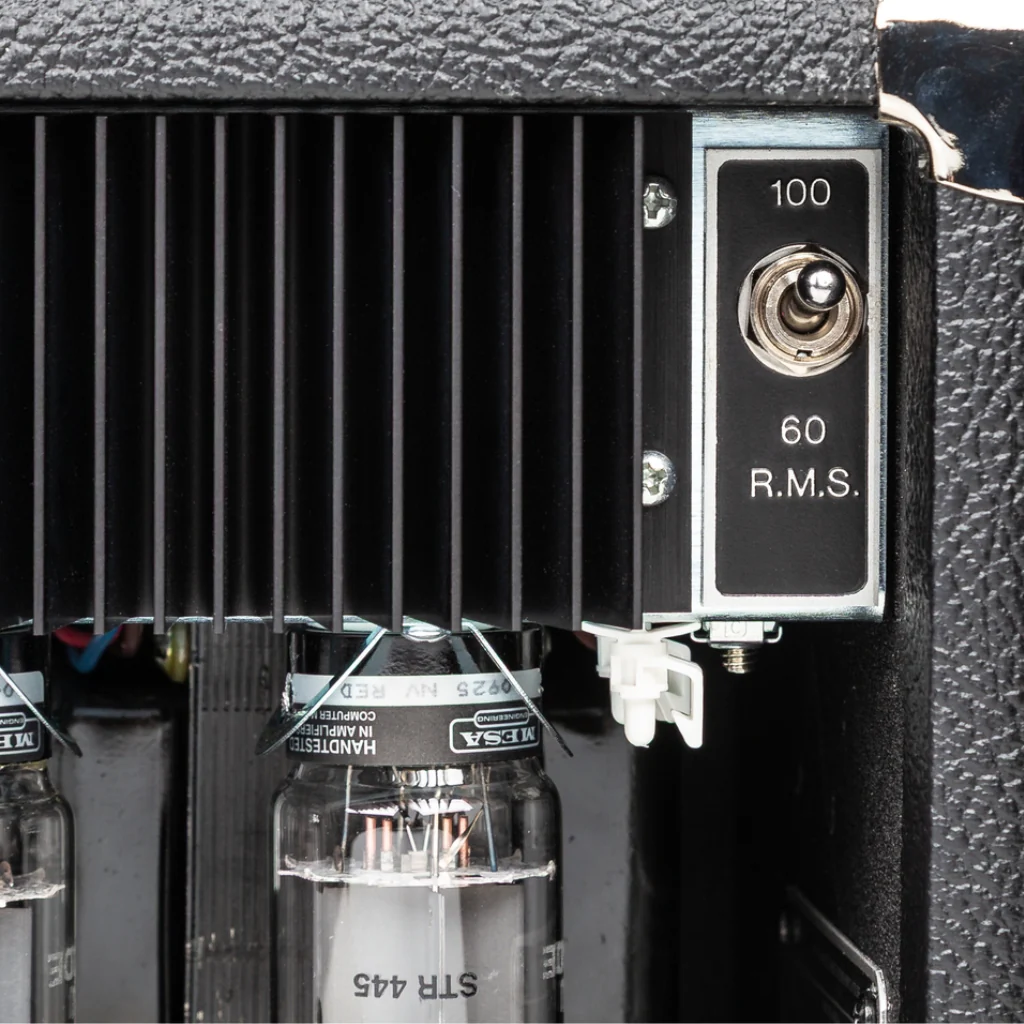 Mesa/Boogie Mark IIC+ HRG 100-watt Amplifier Head - Black with Wicker Grille - Image 6