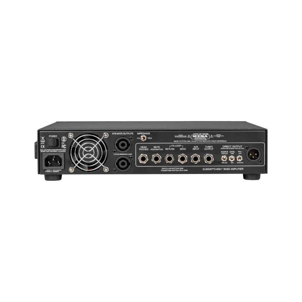 Mesa Boogie Subway D-800+ 800-watt Bass Amp Head - Image 2