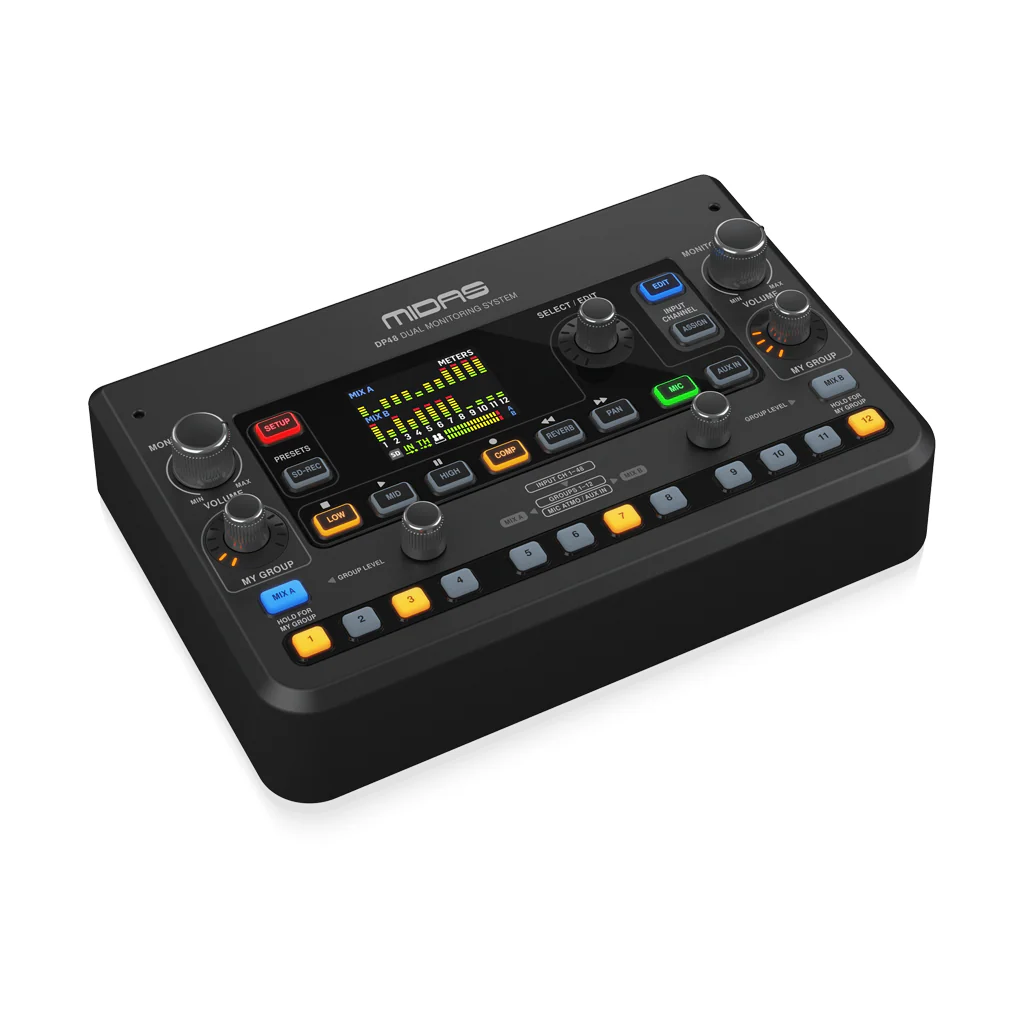 Midas DP48 Dual Channel Personal Monitor Mixer - Image 2
