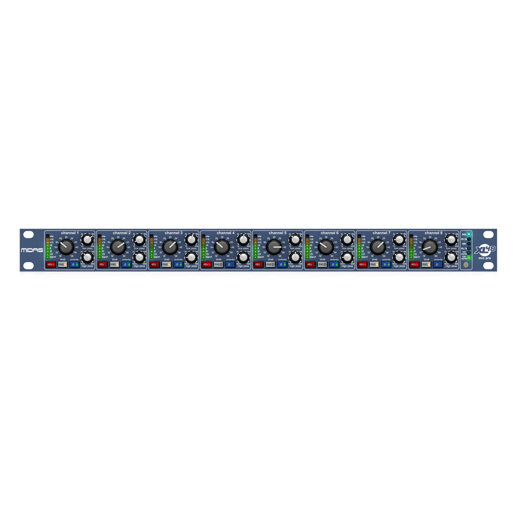 Midas XL48 Microphone Preamplifier/Ad Converter