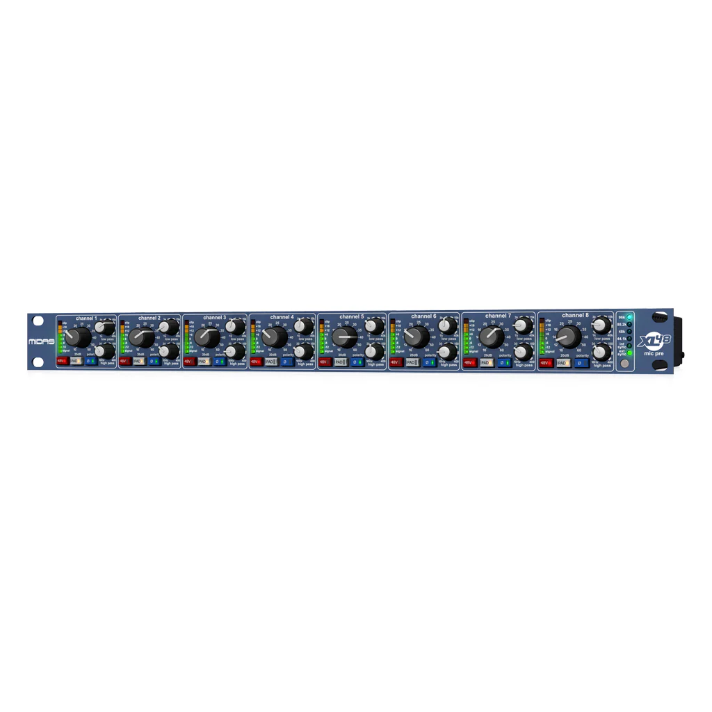 Midas XL48 Microphone Preamplifier/Ad Converter - Image 3
