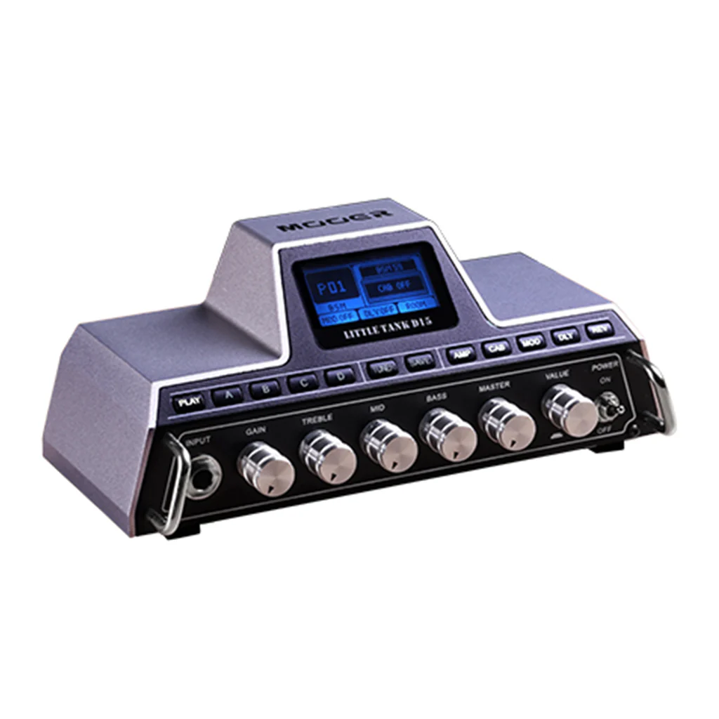 Mooer Little Tank D15 Modelling Amplifier Head - Image 2