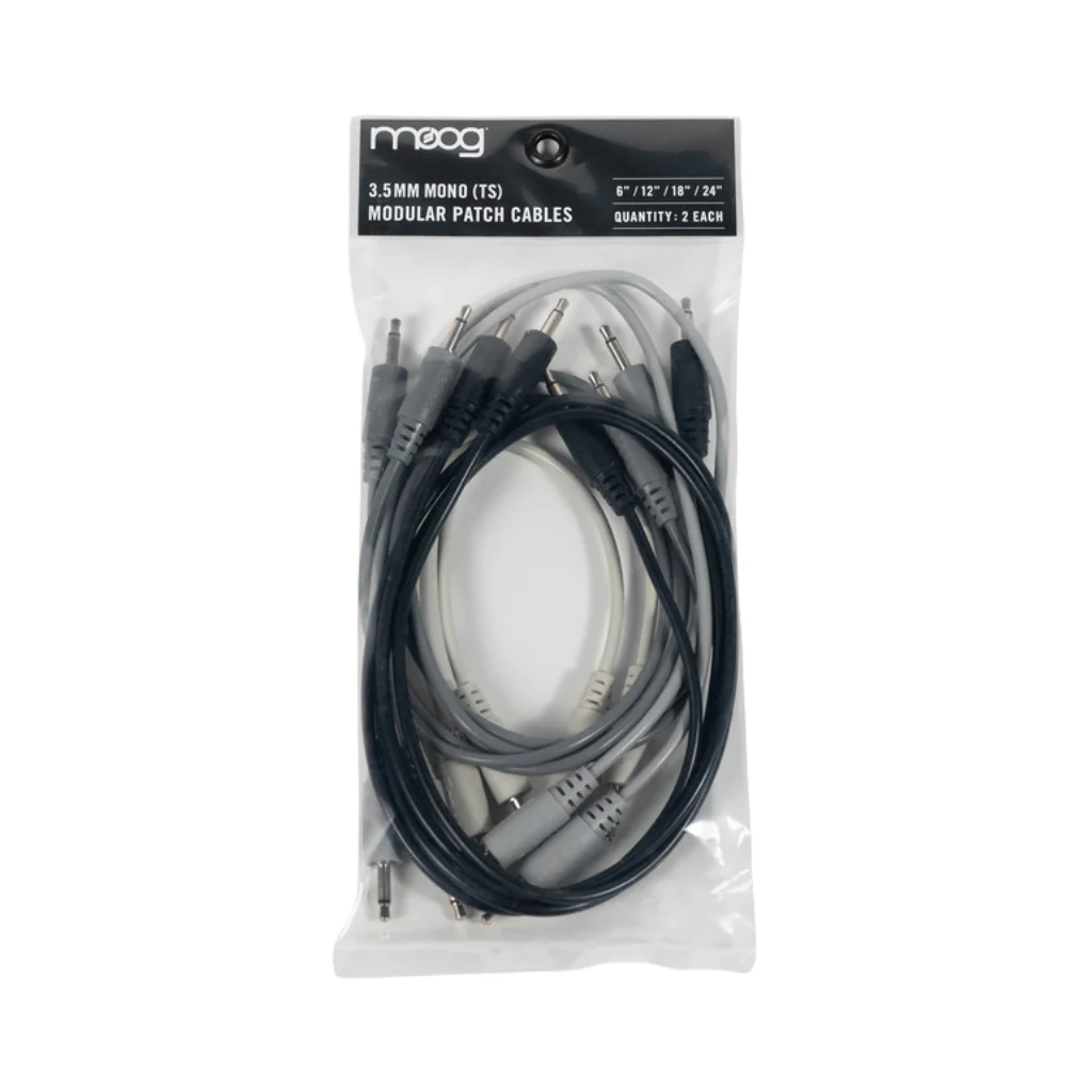 Moog Mother 32 , DFAM & Subharmonicon Cable Set (8) 6, 12, 18, 24 inches
