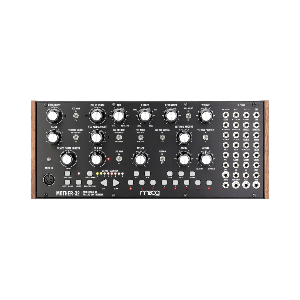 Moog Mother-32 Semi-modular Eurorack Analog Synthesizer and Step Sequencer