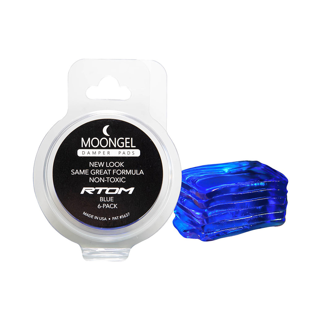 Moongel Drum Dampers Original (Blue) Pack of 6