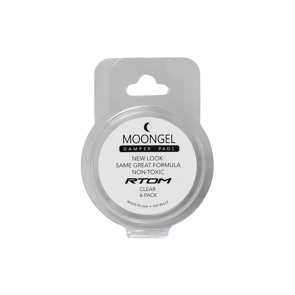 Moongel Drum Dampers Original (Clear) Pack of 6 - Image 2