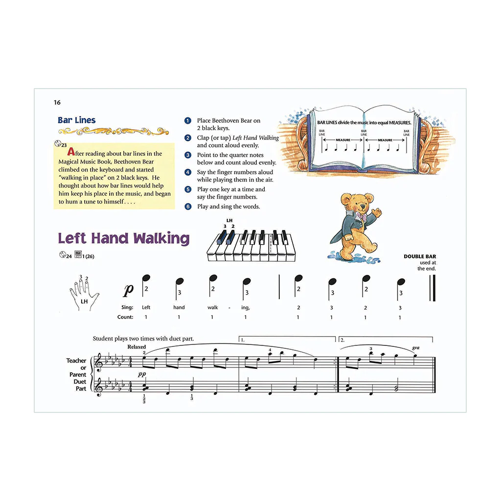 Music for Little Mozarts Music Lesson Book 1 - Image 2
