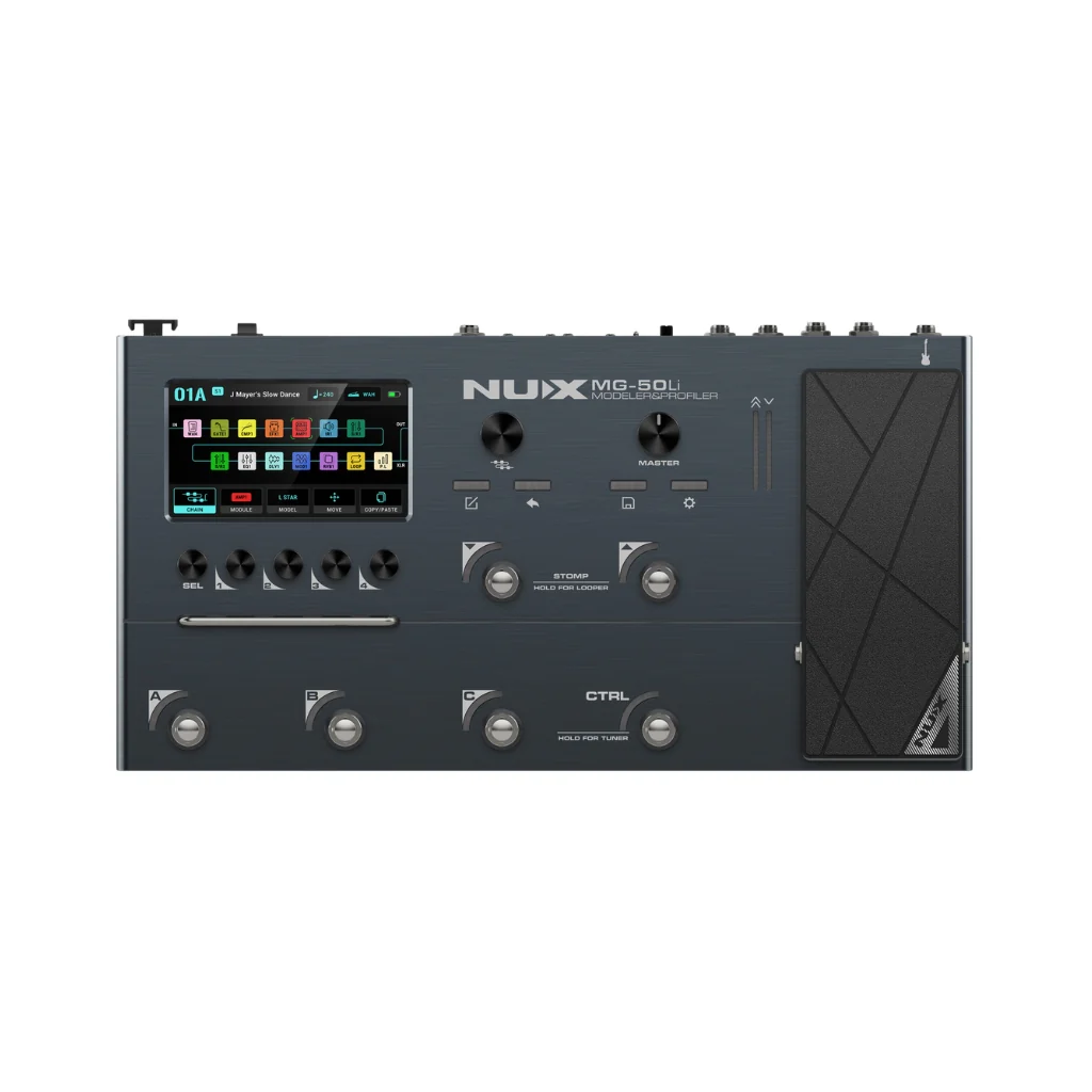 NU-X MG-50Li Versatile Guitar/Bass Modeler & Profiler - Shadow Mist