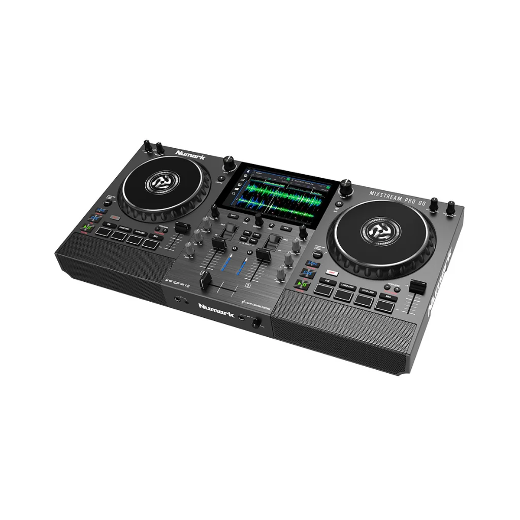 Numark Mixstream Pro Go Battery-Powered Standalone Streaming DJ Controller with Amazon Music - Image 3