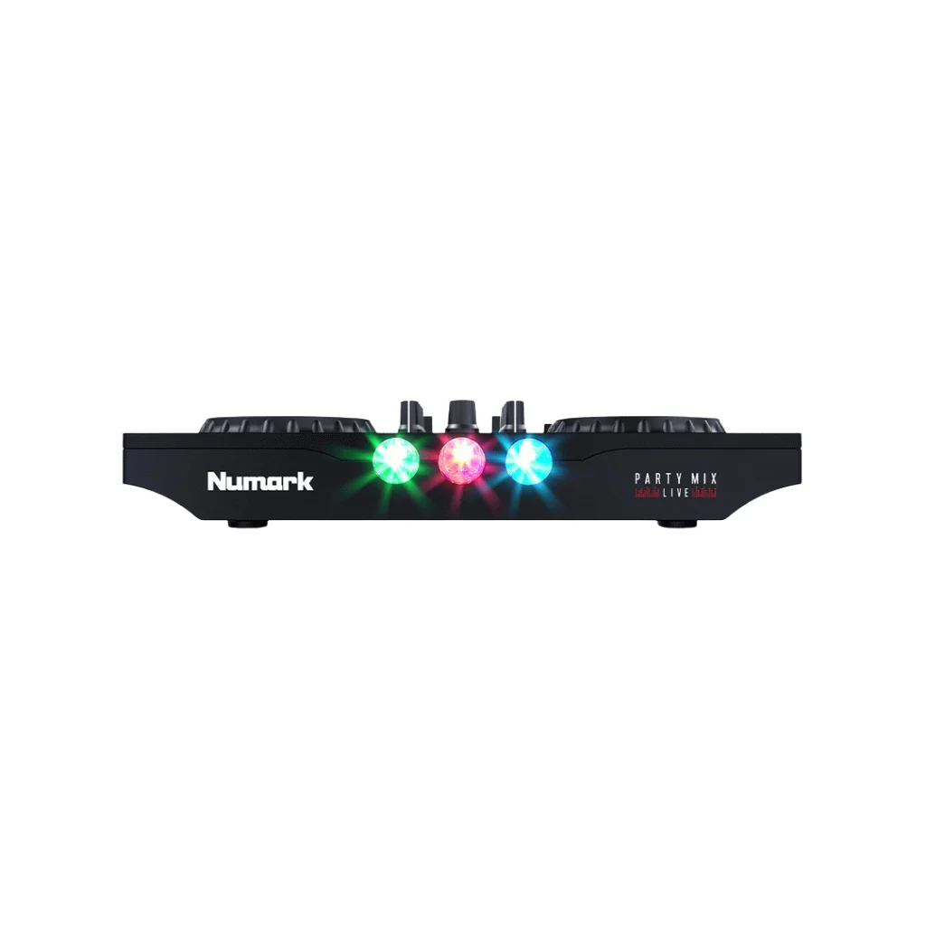Numark Party Mix Live DJ Controller with Built-In Light Show and Speakers - Image 4