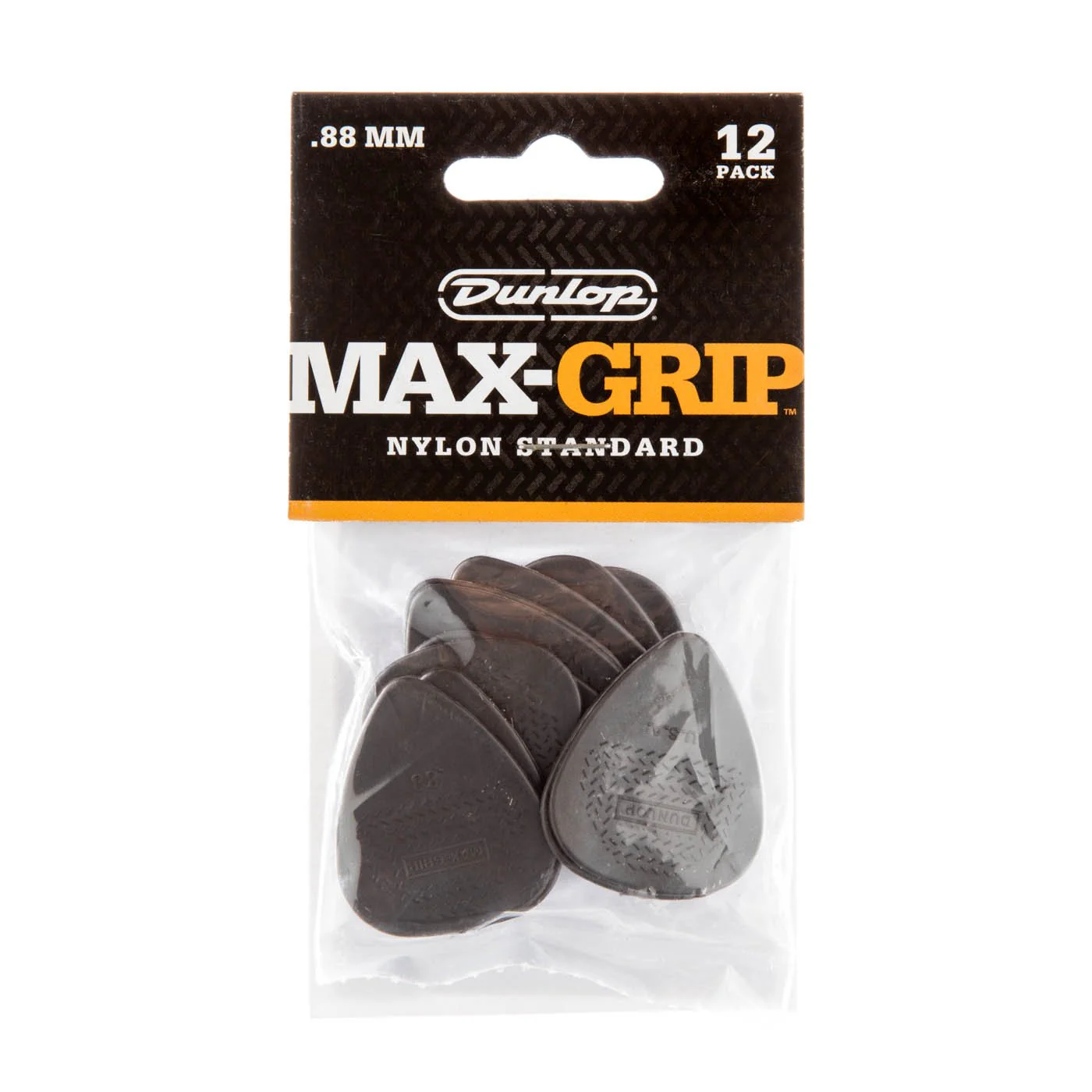 Dunlop JPP108 - Nylon Max Grip .88mm Picks 12pk - Image 2