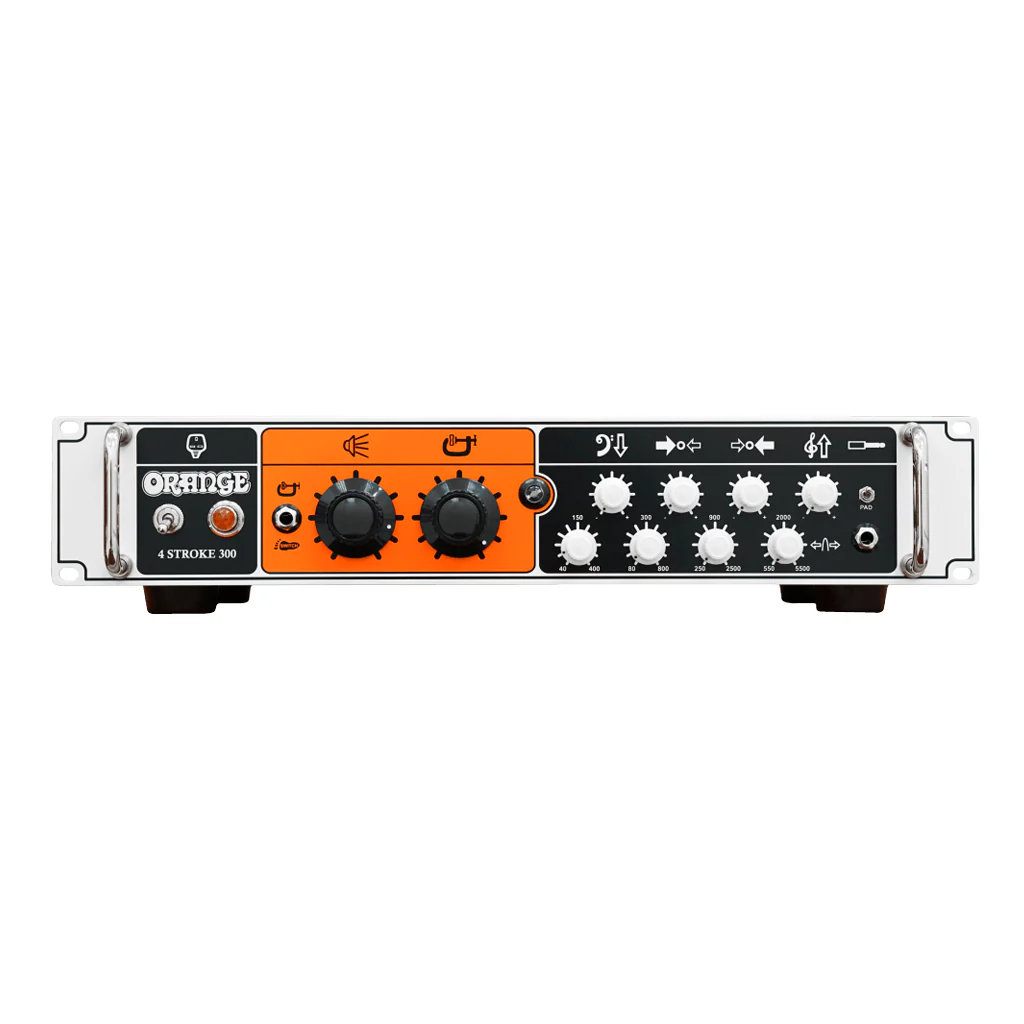 Orange 4 Stroke 300 Bass Head