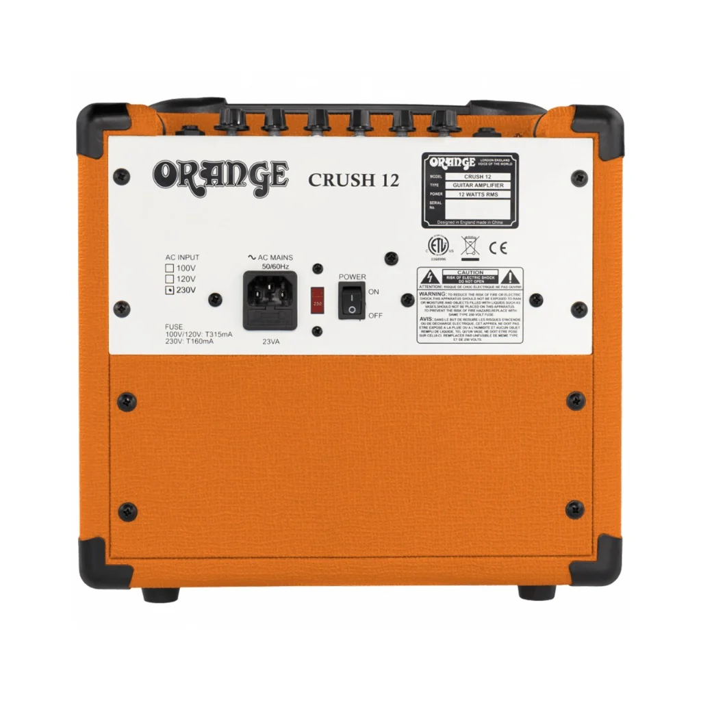 Orange Crush 12 12-watt 1 x 6-inch Combo Amplifier - Orange - Image 3