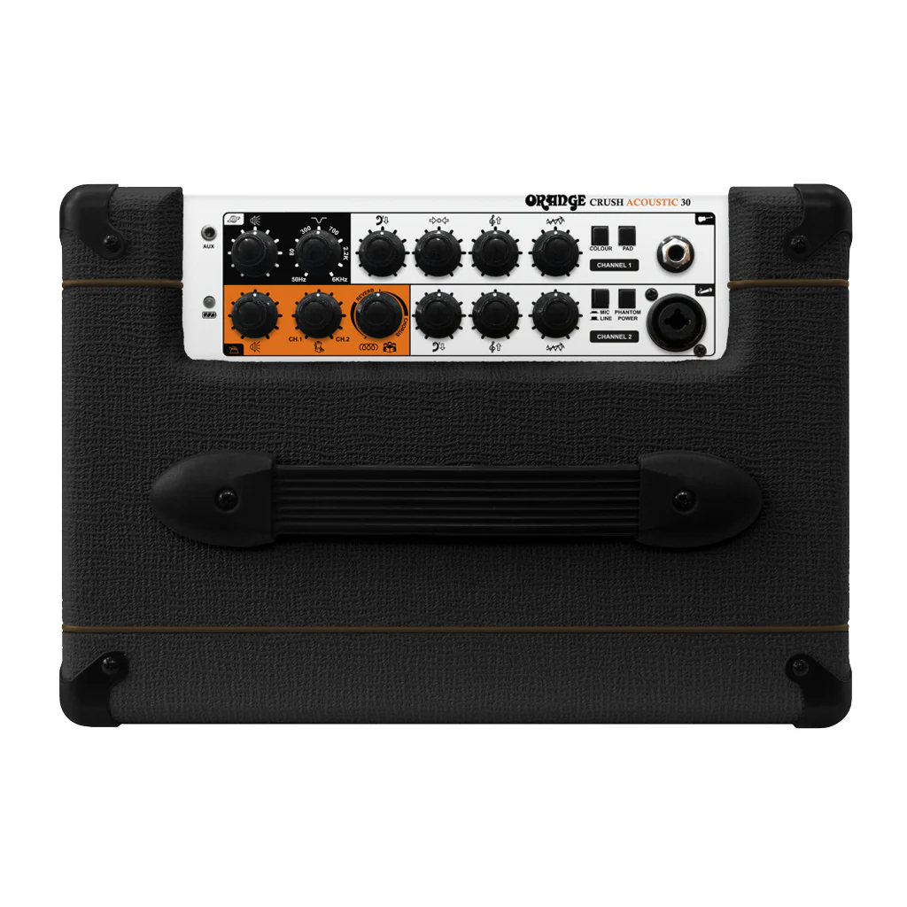 Orange Crush Acoustic 30 Watt Twin Channel Amp Blk - Image 2