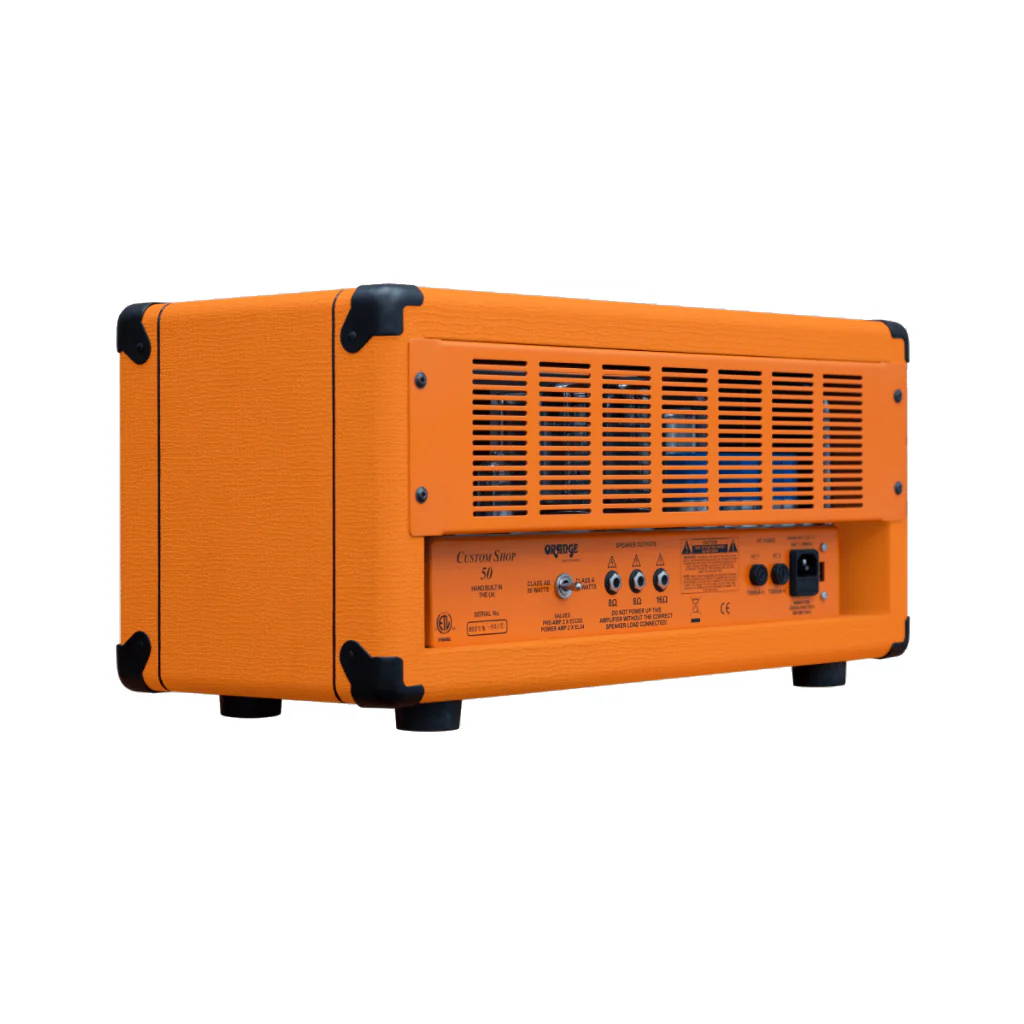 Orange Custom Shop Handwired 50W Valve Head - Image 5