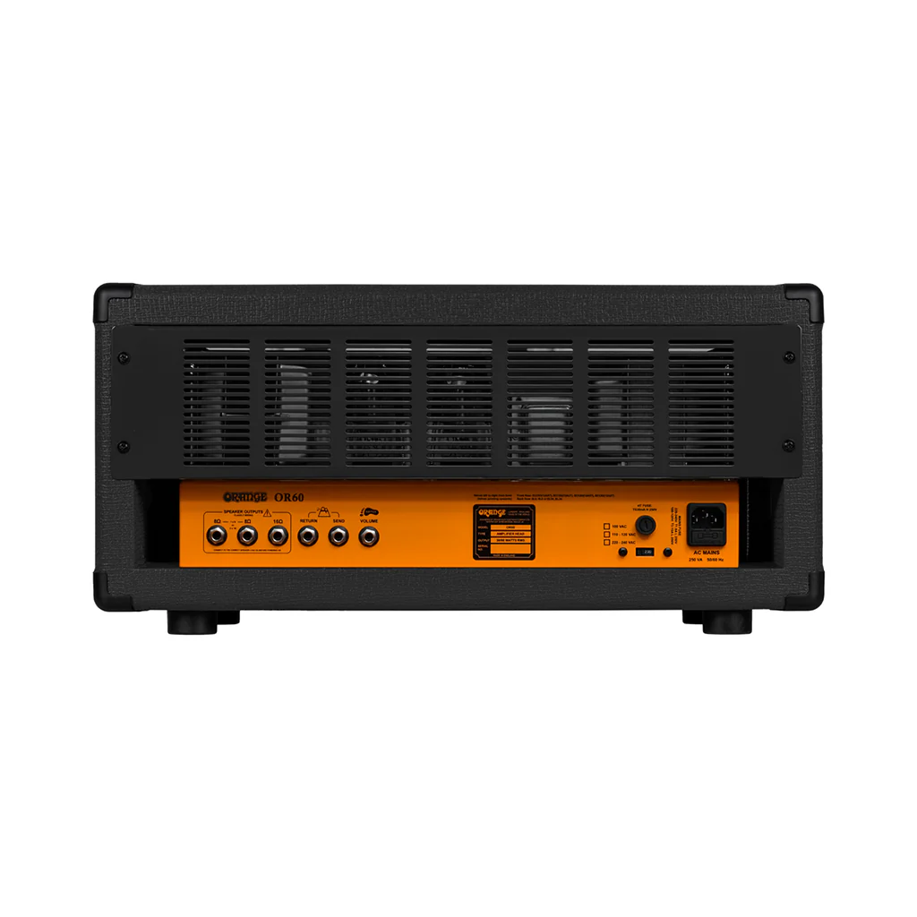 Orange OR60 60-Watt Single Channel Guitar Head Amplifier - Black - Image 2