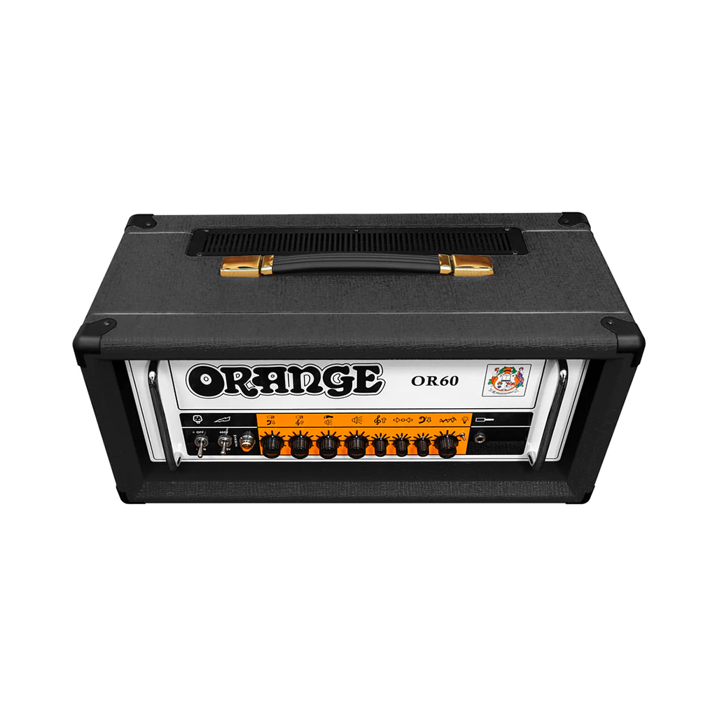 Orange OR60 60-Watt Single Channel Guitar Head Amplifier - Black - Image 4