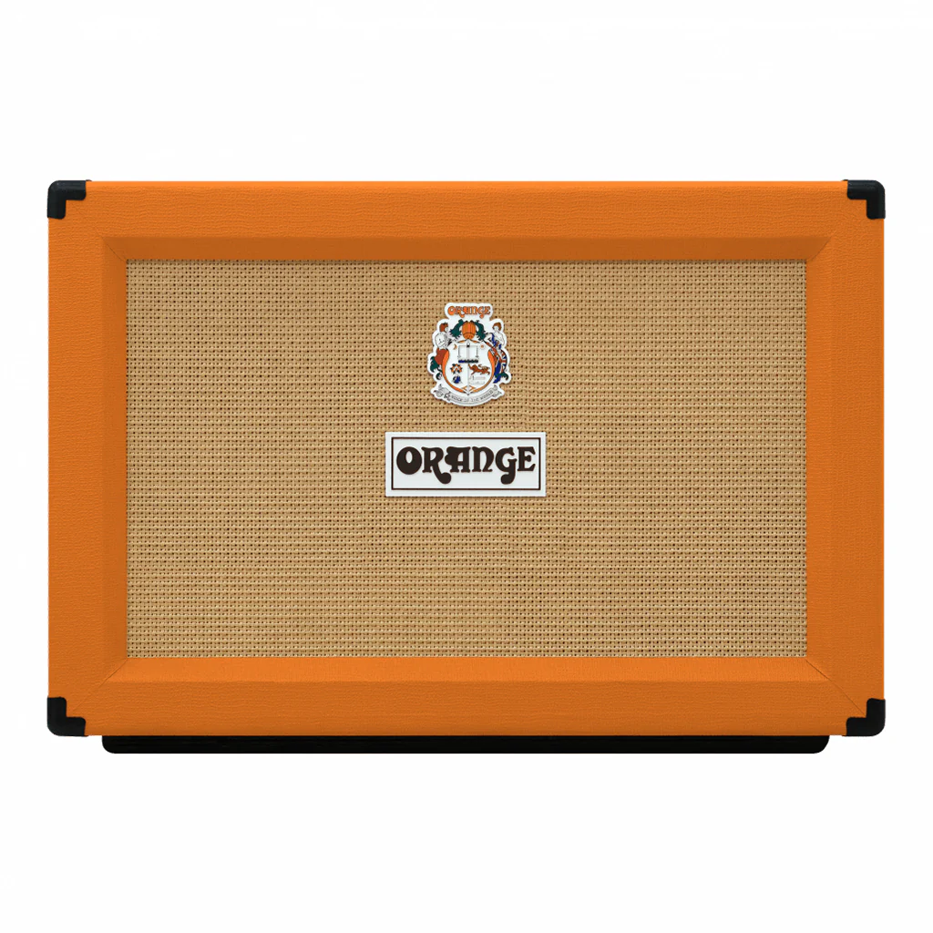 Orange PPC212 2 x 12 Speaker Cabinet Closed Black - Orange