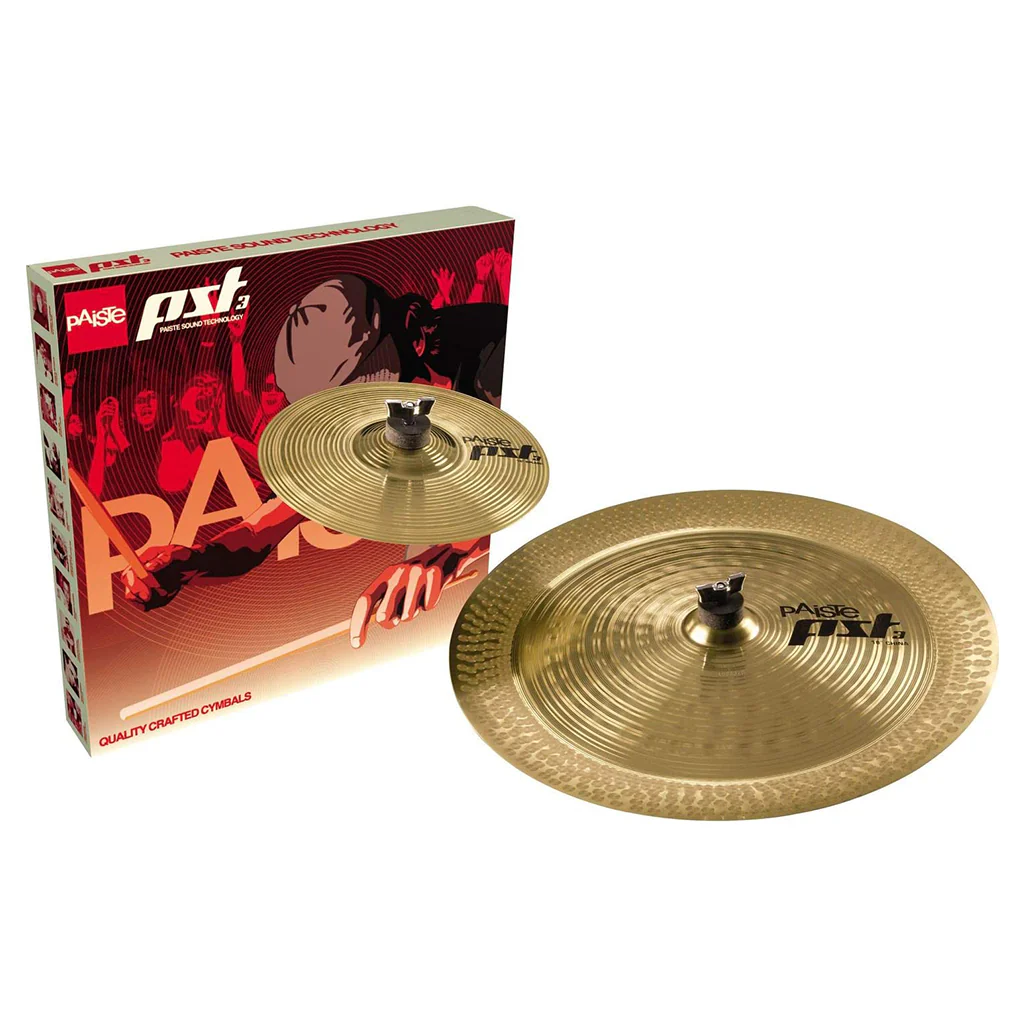 Paiste PST3 Effects Cymbal Pack - 10s, 18ch