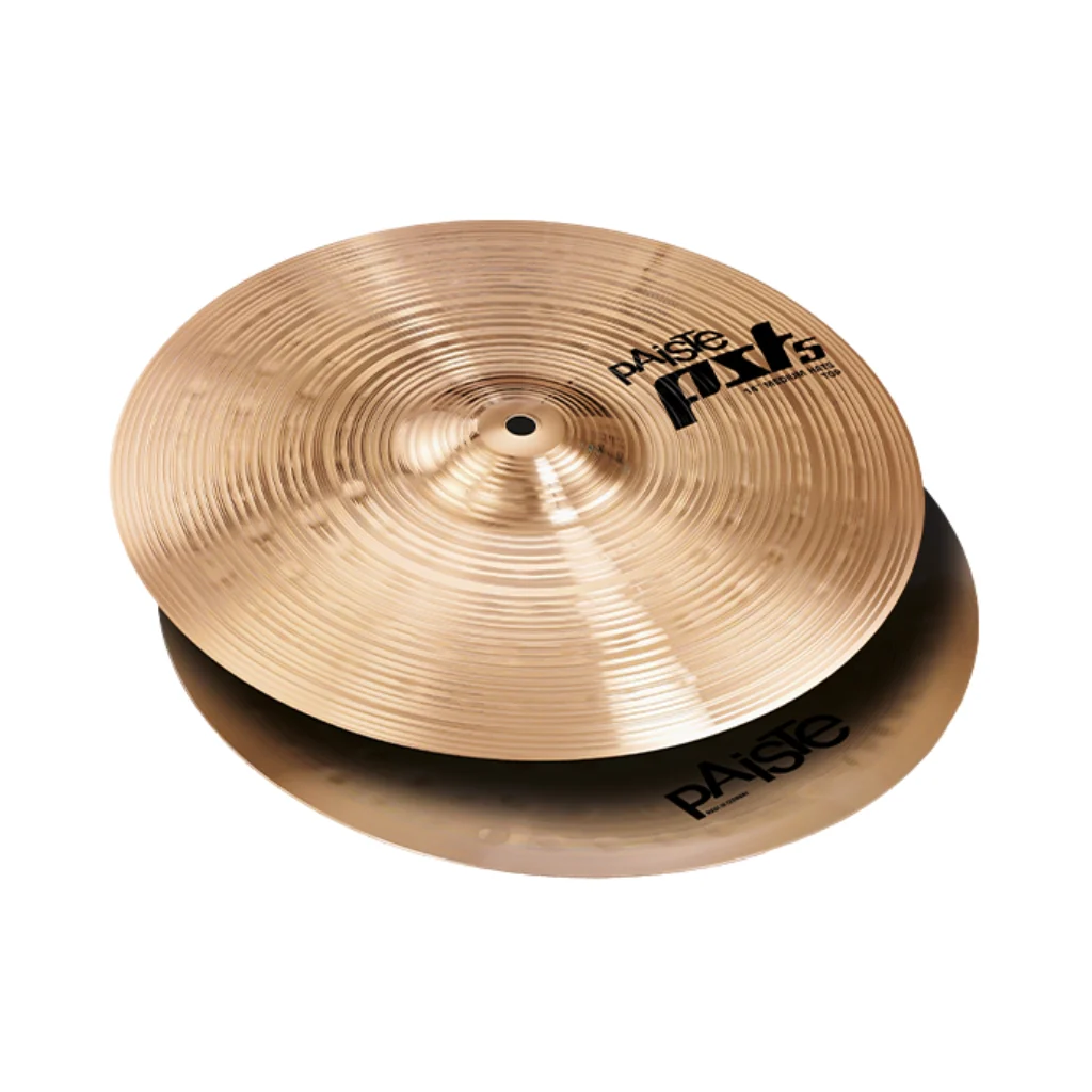 Paiste PST5 Medium Hi-Hat Cymbals - 14 inch