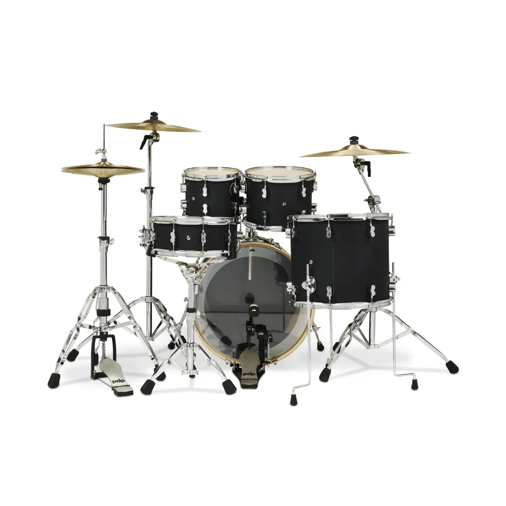 PDP Concept Maple 5-piece Shell Pack - Satin Black - Image 3