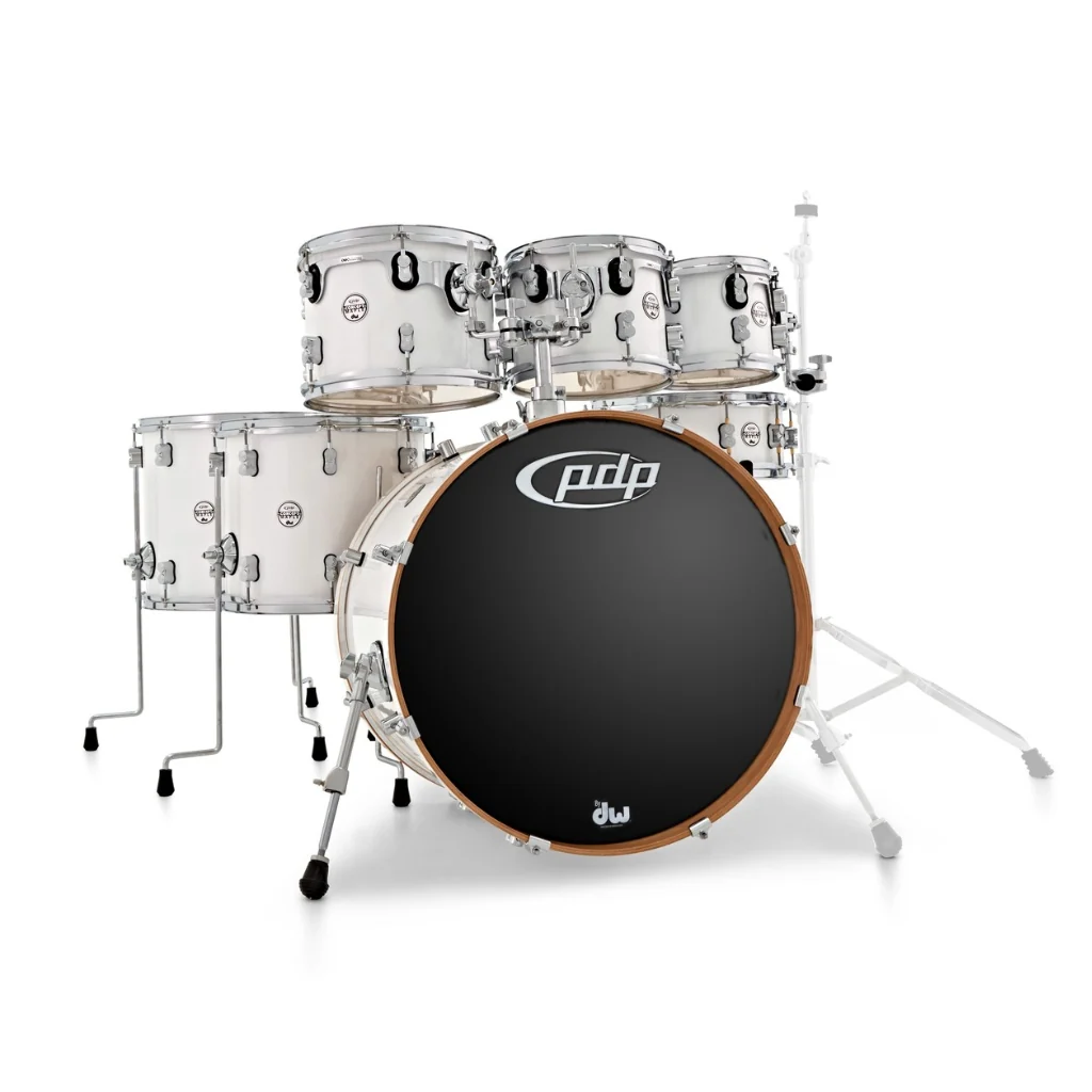 PDP Concept Maple 7-Piece Shell Pack - Pearlescent White - Image 3