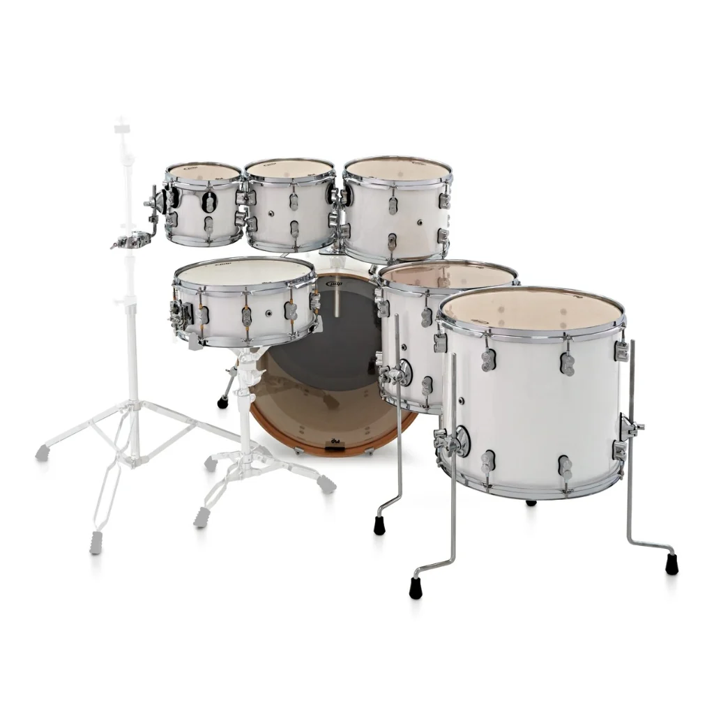 PDP Concept Maple 7-Piece Shell Pack - Pearlescent White - Image 4