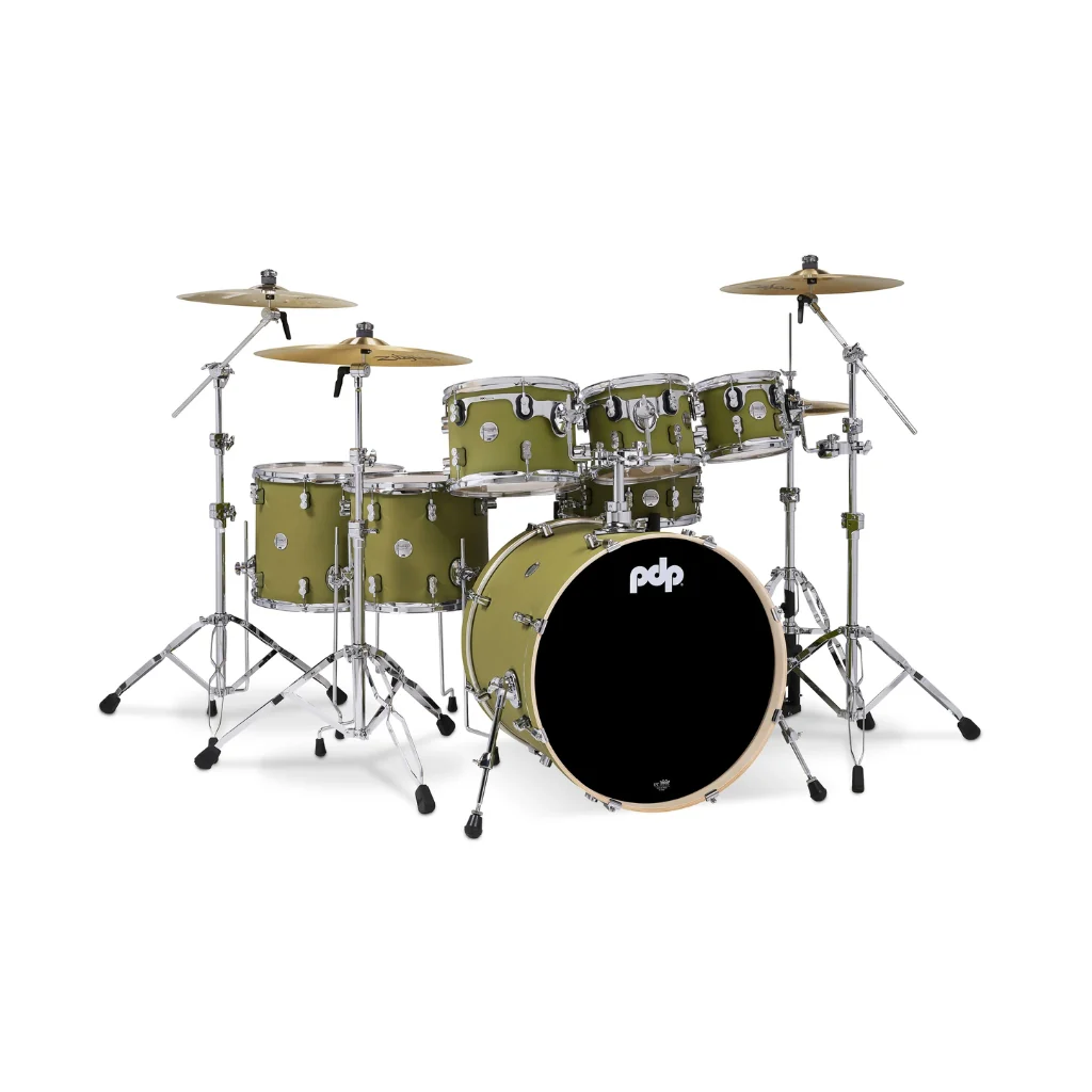 PDP - Concept Maple 7-piece Shell Pack - Satin Olive