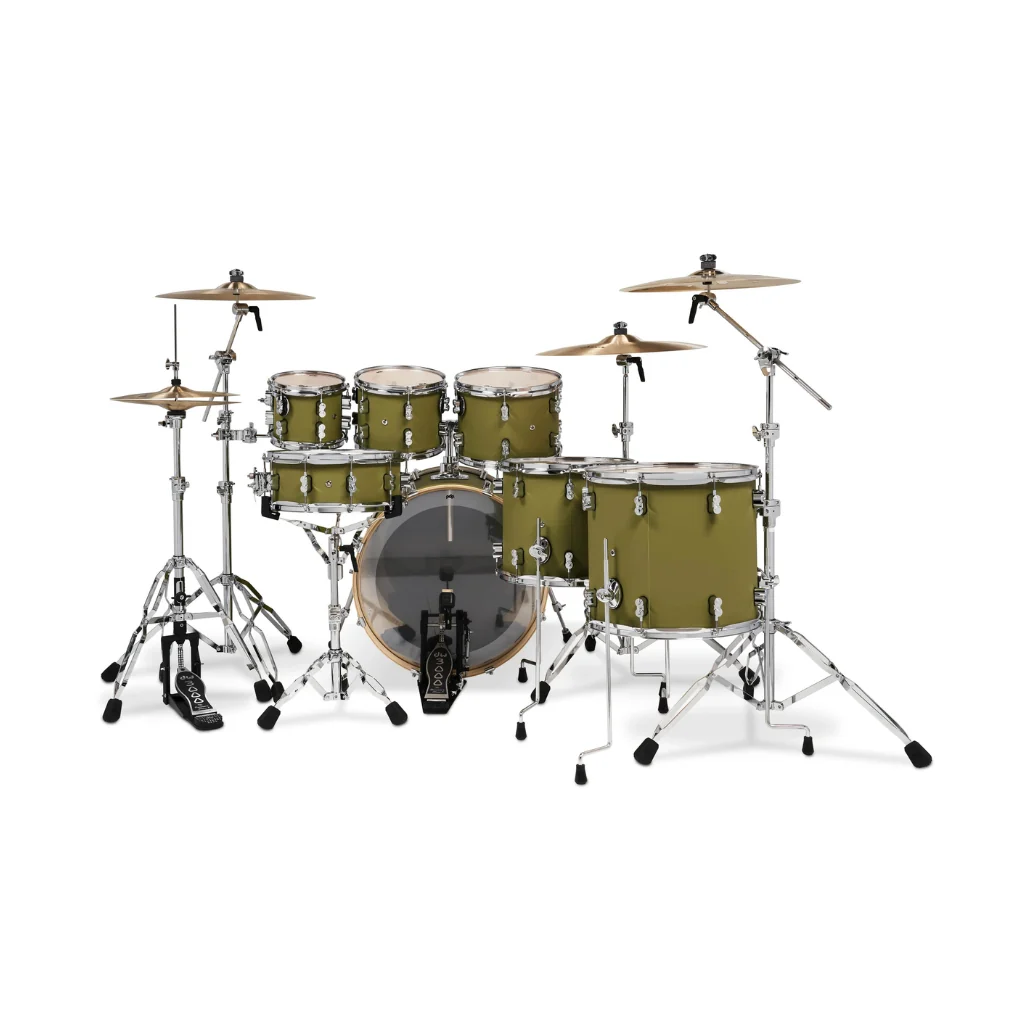 PDP - Concept Maple 7-piece Shell Pack - Satin Olive - Image 3