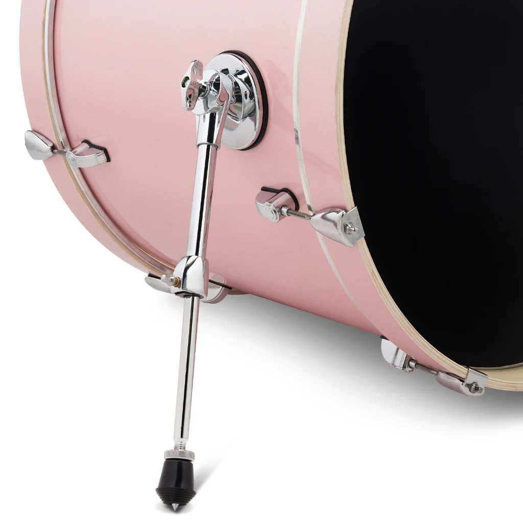 PDP Mainstage 5-Piece Complete Drum Set with Hardware and Cymbals - Pale Rose - Image 5