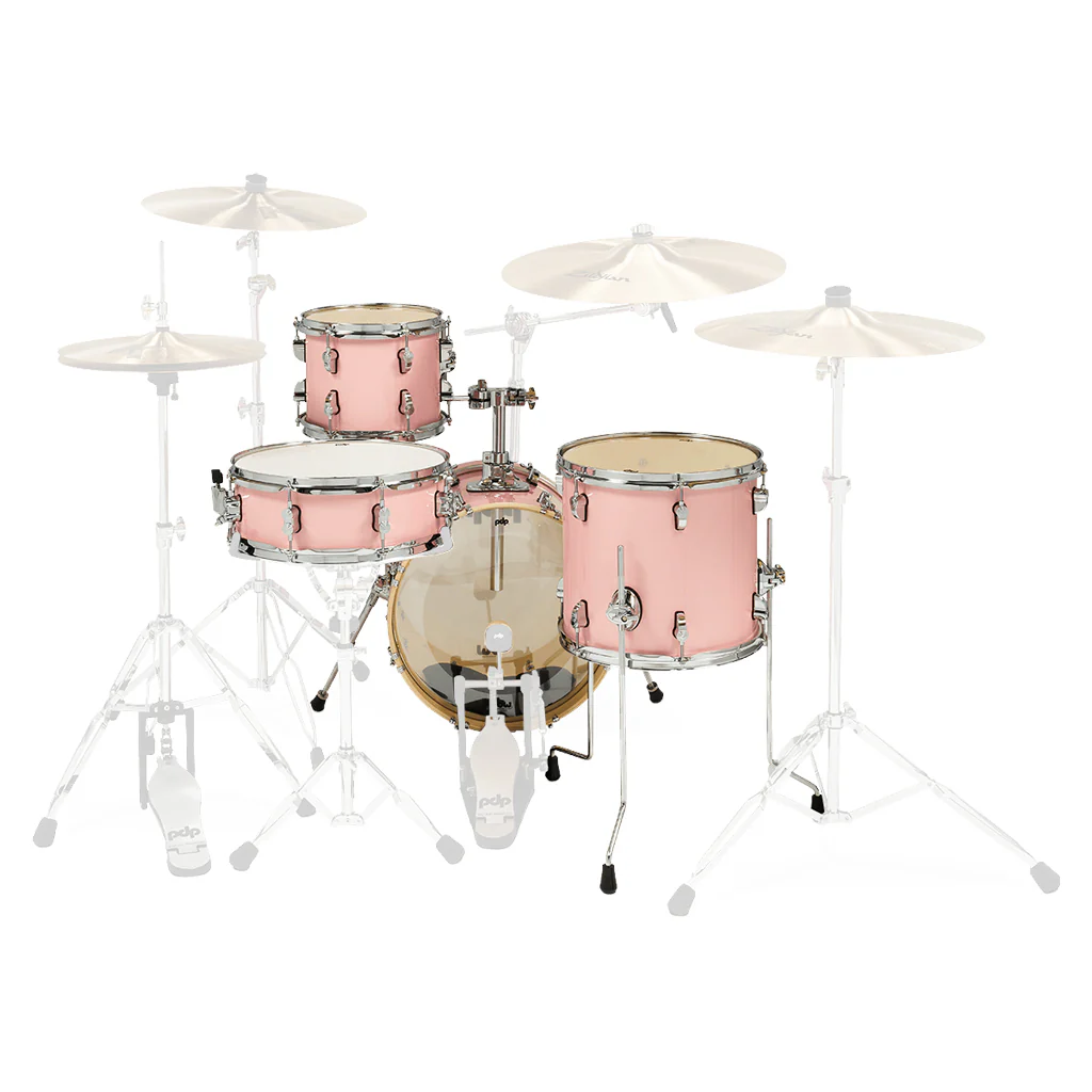 PDP "New Yorker" 4-Piece Shell Pack - Pale Rose - Image 3