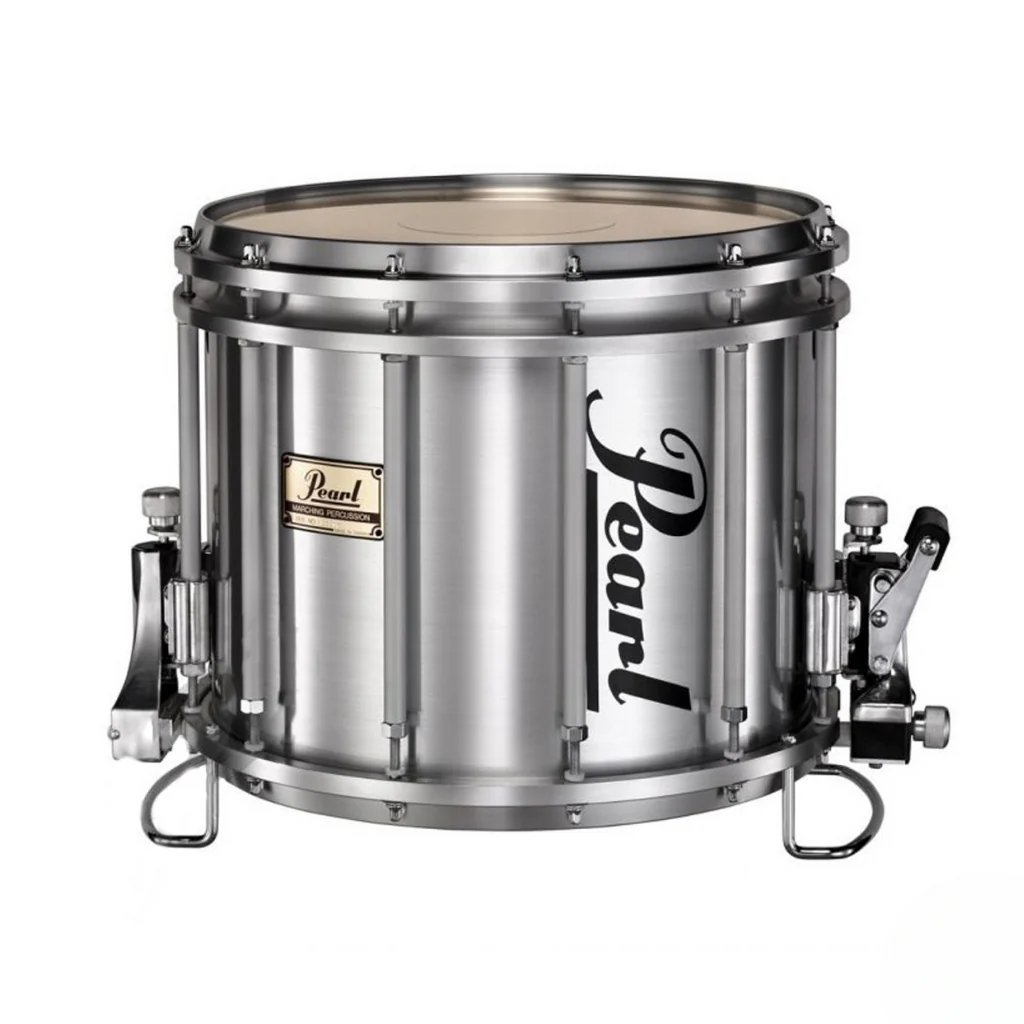 Pearl 13"X11" Championship FFS Marching Snare Drum Brushed Silver