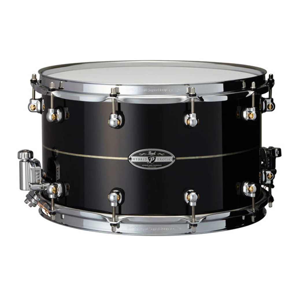 Pearl 14”x 8" Hybrid Exotic Snare Drum - Kapur w/ Fibreglass inner