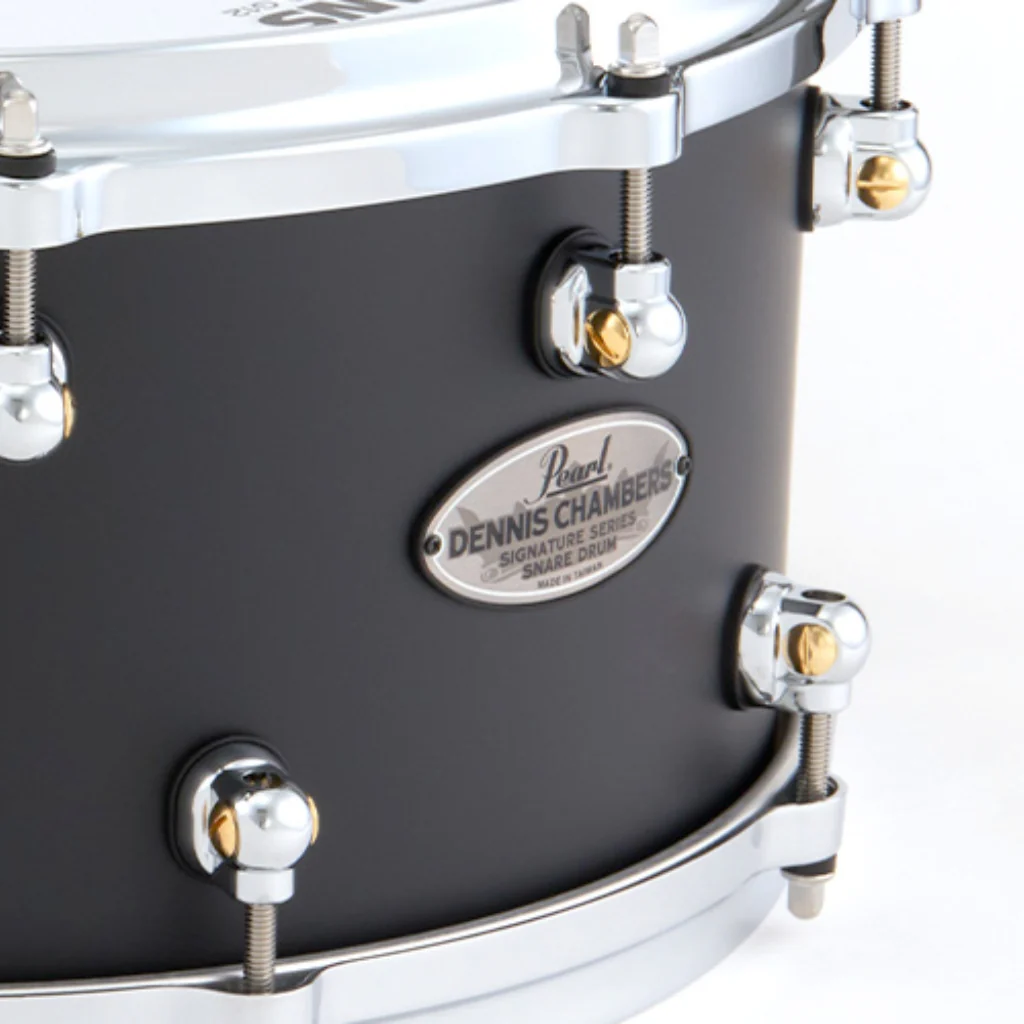 Pearl 14"x6.5" Dennis Chambers Signature Snare Drum - Image 5