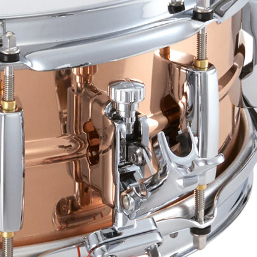 Pearl 14"x6.5" Sensitone Beaded Phospor Bronze Snare Drum - Image 4