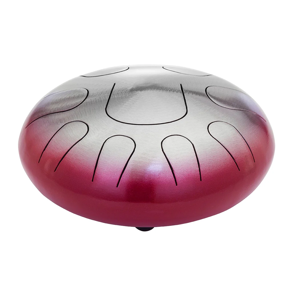 Pearl Awakening Tongue Drum C Major - Natural Crimson Burst