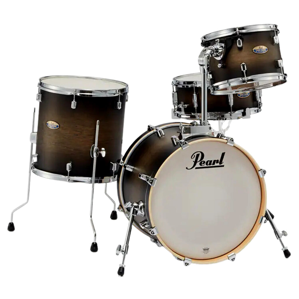 Pearl Decade Maple 18" 4-Piece Bop Shell Pack - Satin Black Burst