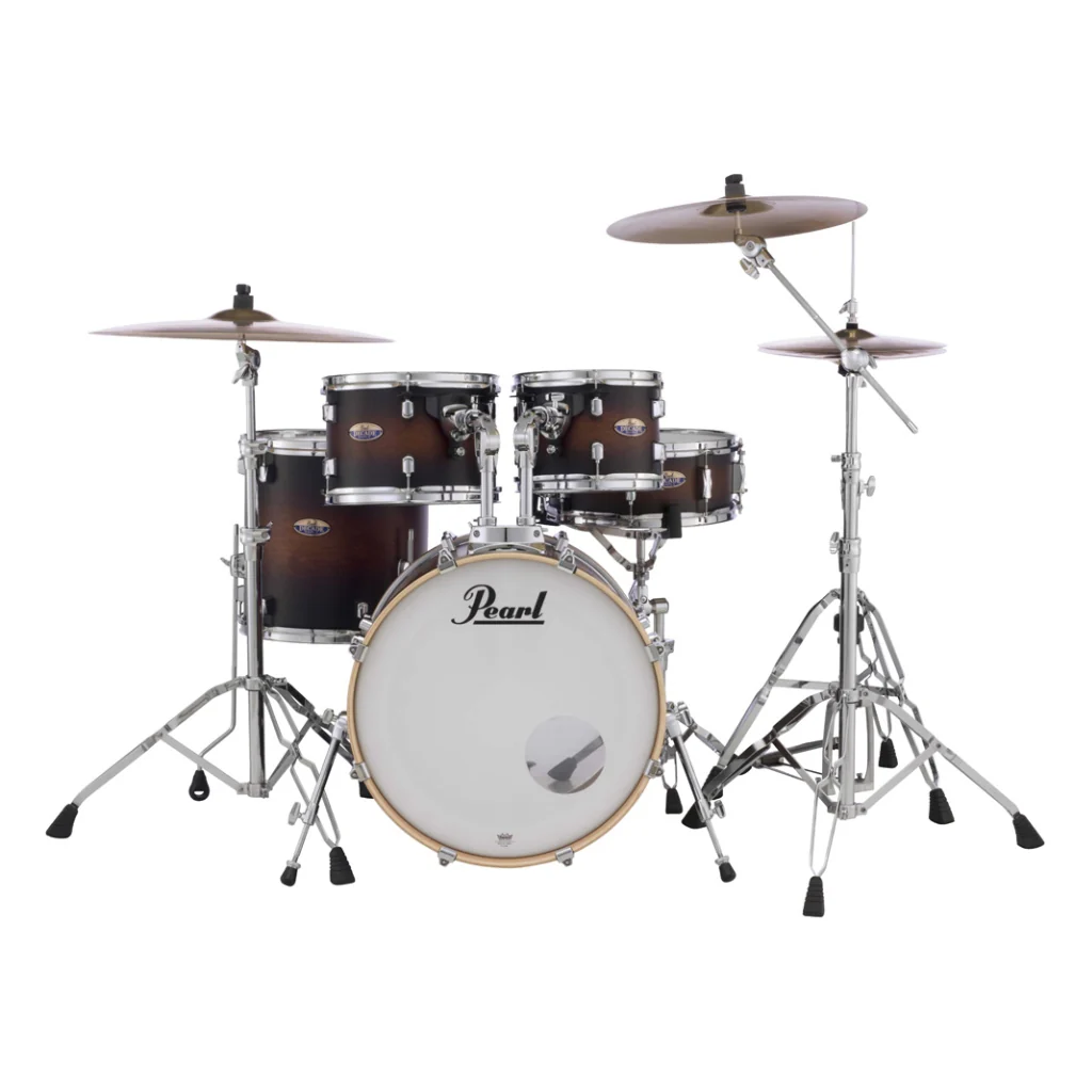 Pearl Decade Maple 5pc 20" Fusion Increda-Bundle Drum Kit - Satin Brown Burst - Image 2
