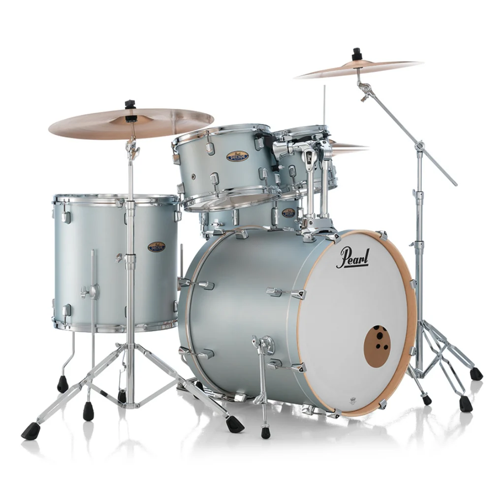 Pearl Decade Maple 5pc 22" Fusion Increda-Bundle Drum Kit - Blue Mirage - Image 3