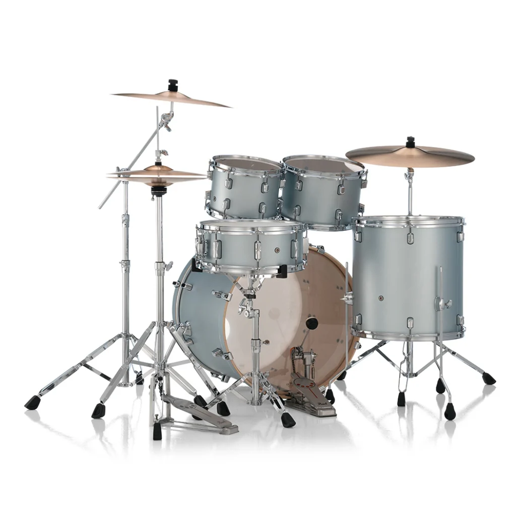 Pearl Decade Maple 5pc 22" Fusion Increda-Bundle Drum Kit - Blue Mirage - Image 4