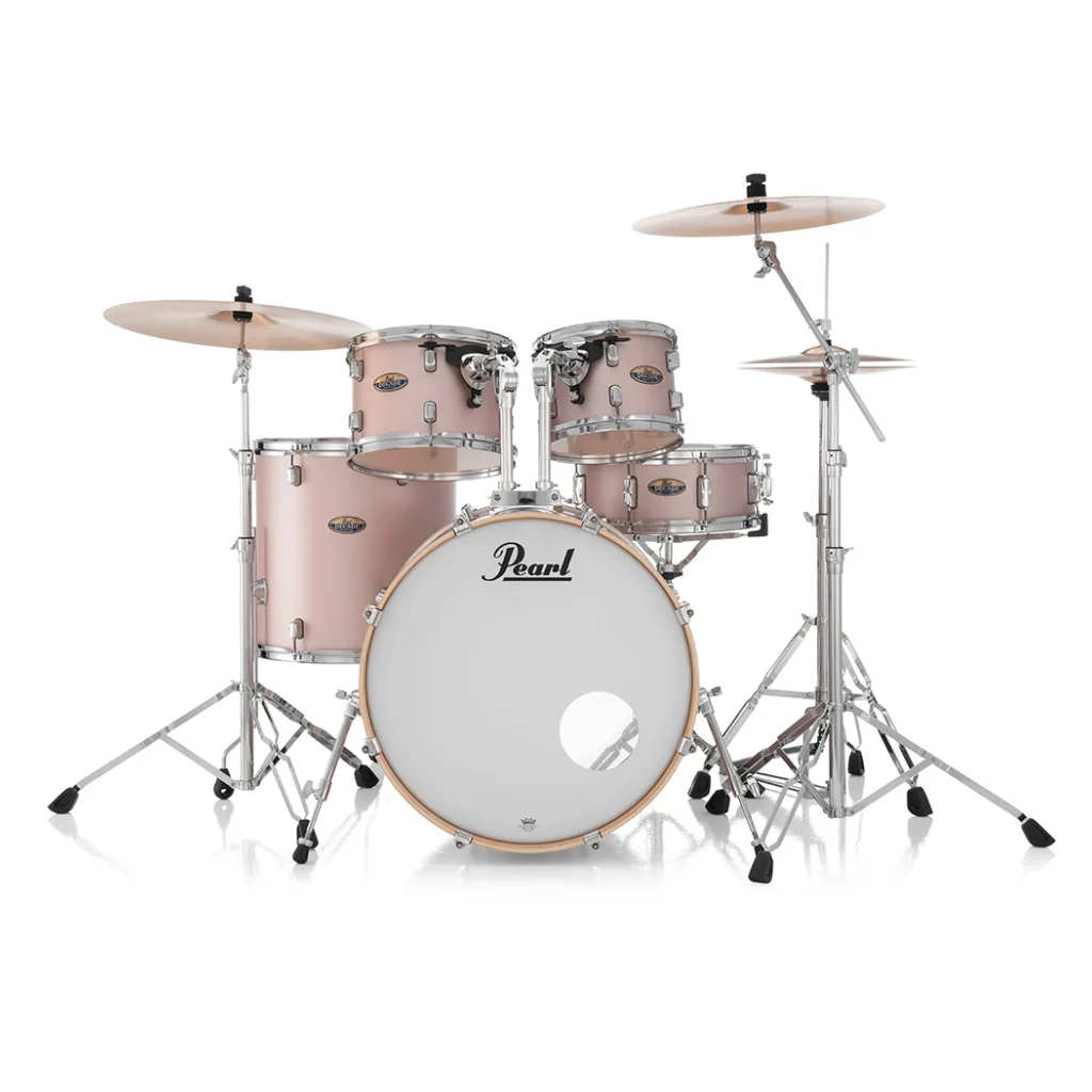 Pearl Decade Maple 5pc 22" Fusion Increda-Bundle Drum Kit - Rose Mirage - Image 2