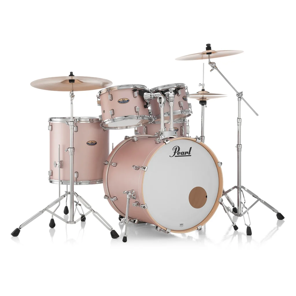 Pearl Decade Maple 5pc 22" Fusion Increda-Bundle Drum Kit - Rose Mirage - Image 3