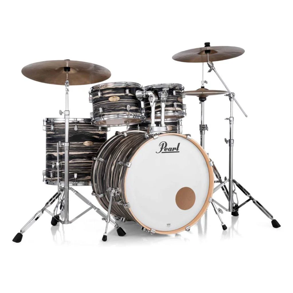 Pearl Decade Maple Artisan 5pc 22" Fusion Plus Drum Kit - Black Satin Marble