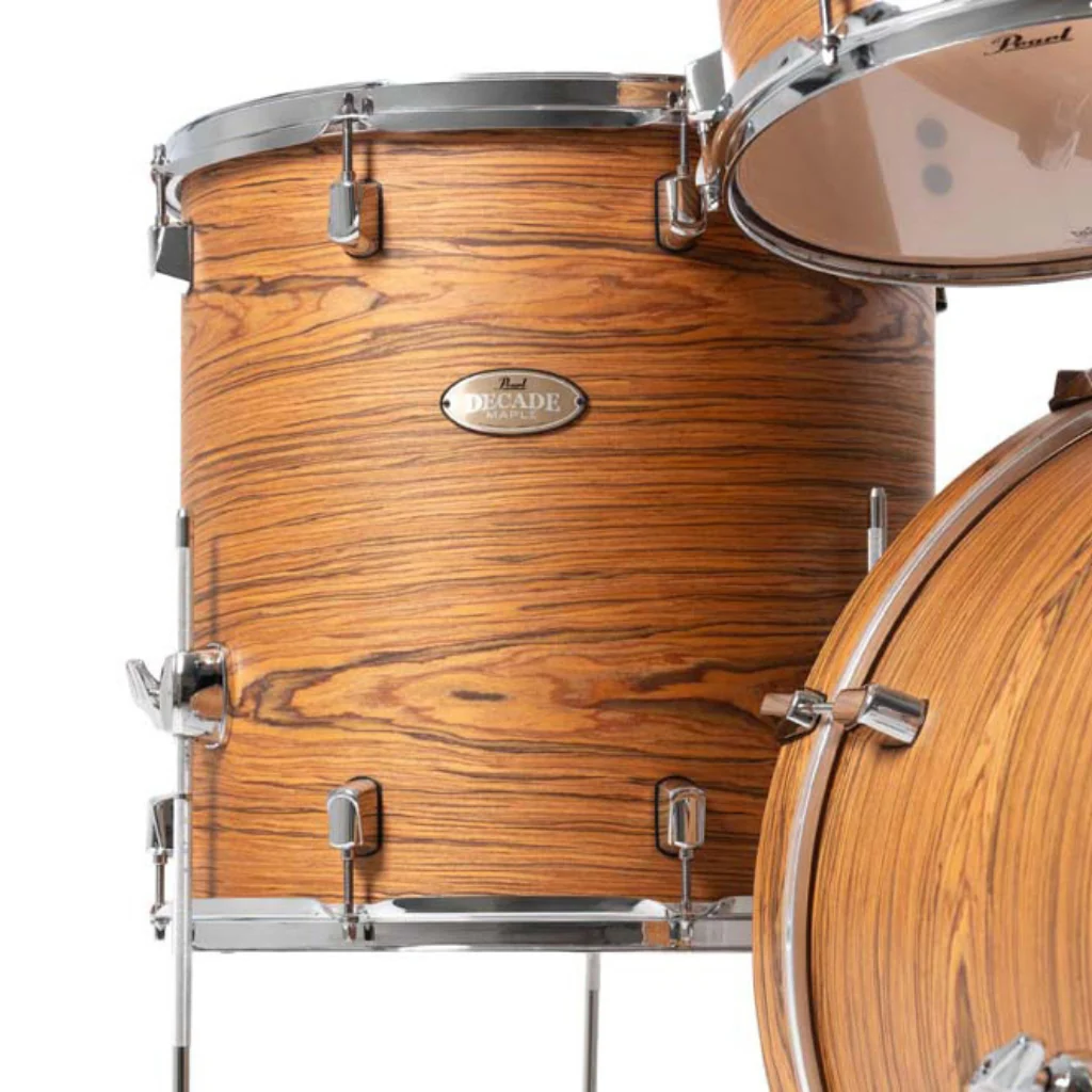 Pearl Decade Maple Artisan 5pc 22" Fusion Plus Drum Kit - Satin Caramel Veil - Image 4