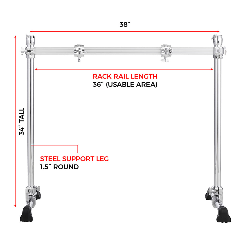 Pearl DR511 Icon Drum Rack - Bridge Style - Image 2