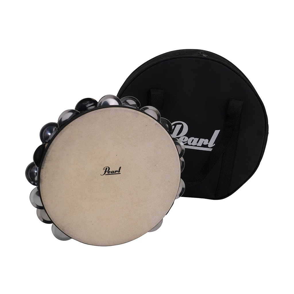 Pearl Elite Concert Tambourine with Case - Image 2