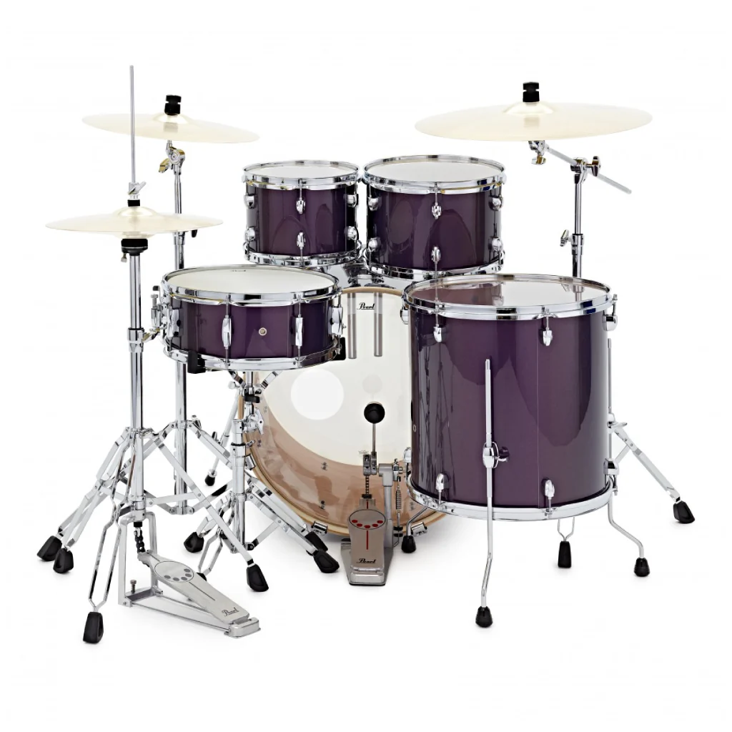 Pearl Export 5-Piece 20" Fusion Drum Kit w/ Hardware - Purple Nebula - Image 2