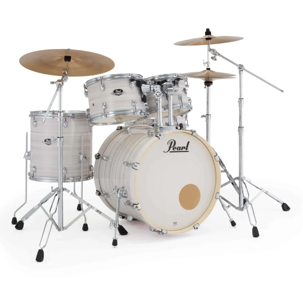 Pearl Export Plus 5pc 20" Fusion Drum Kit - Slipstream White - Image 3
