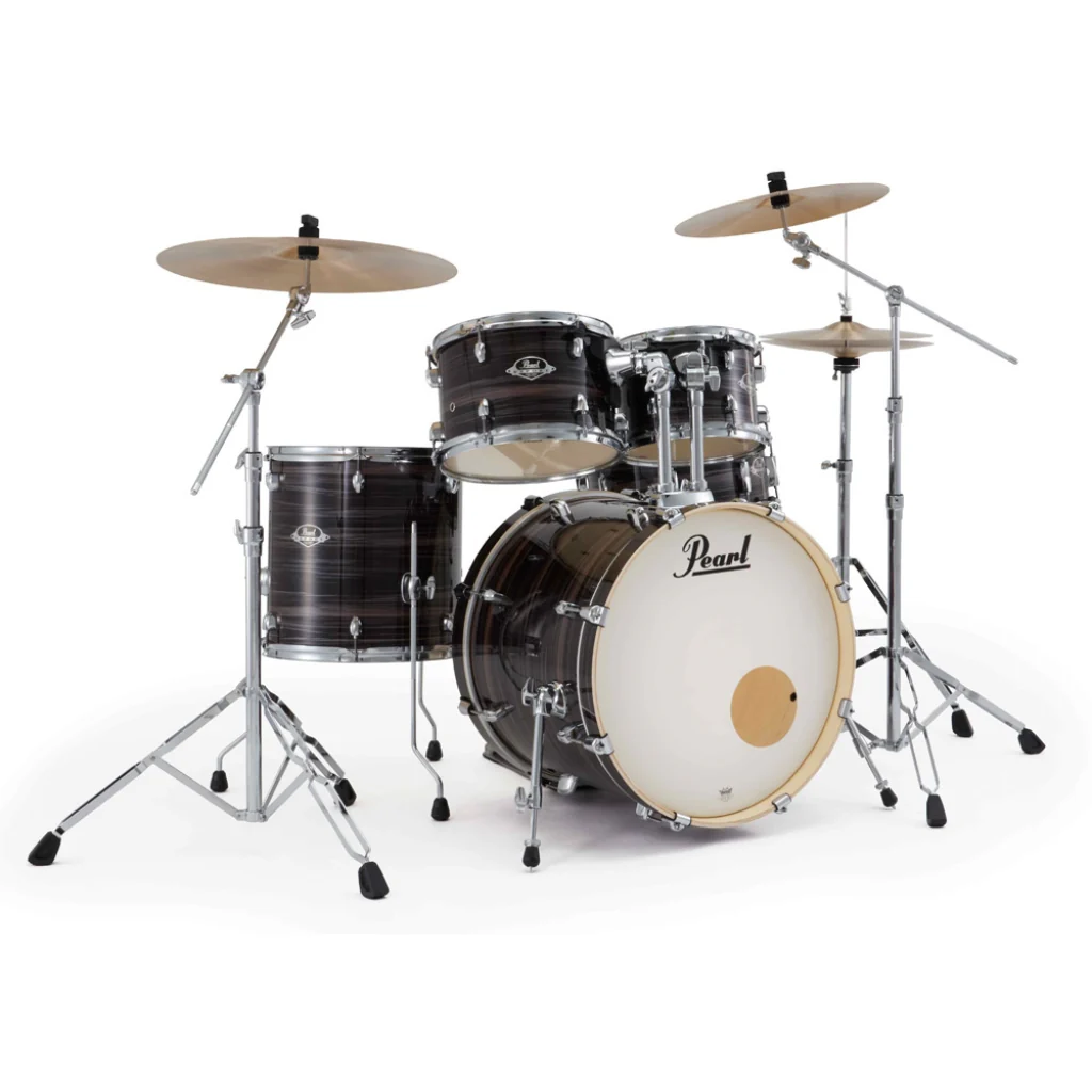 Pearl Export Plus 5pc 20" Fusion Drum Kit with BRD-1 Cymbals - Metallic Amethyst Twist - Image 3