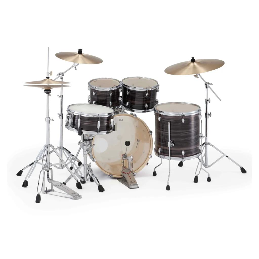 Pearl Export Plus 5pc 20" Fusion Drum Kit with BRD-1 Cymbals - Metallic Amethyst Twist - Image 5